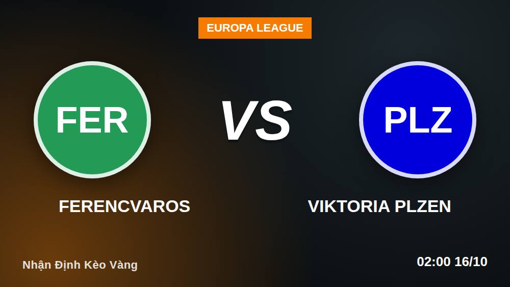 Ferencvaros vs Viktoria Plzen: Kèo Châu Á Liệu Có Đánh Lừa?