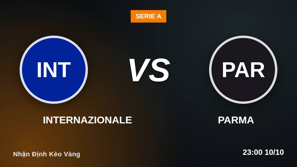 Inter – Parma từ góc nhìn người hâm mộ Việt: Kèo vàng San Siro 10/10